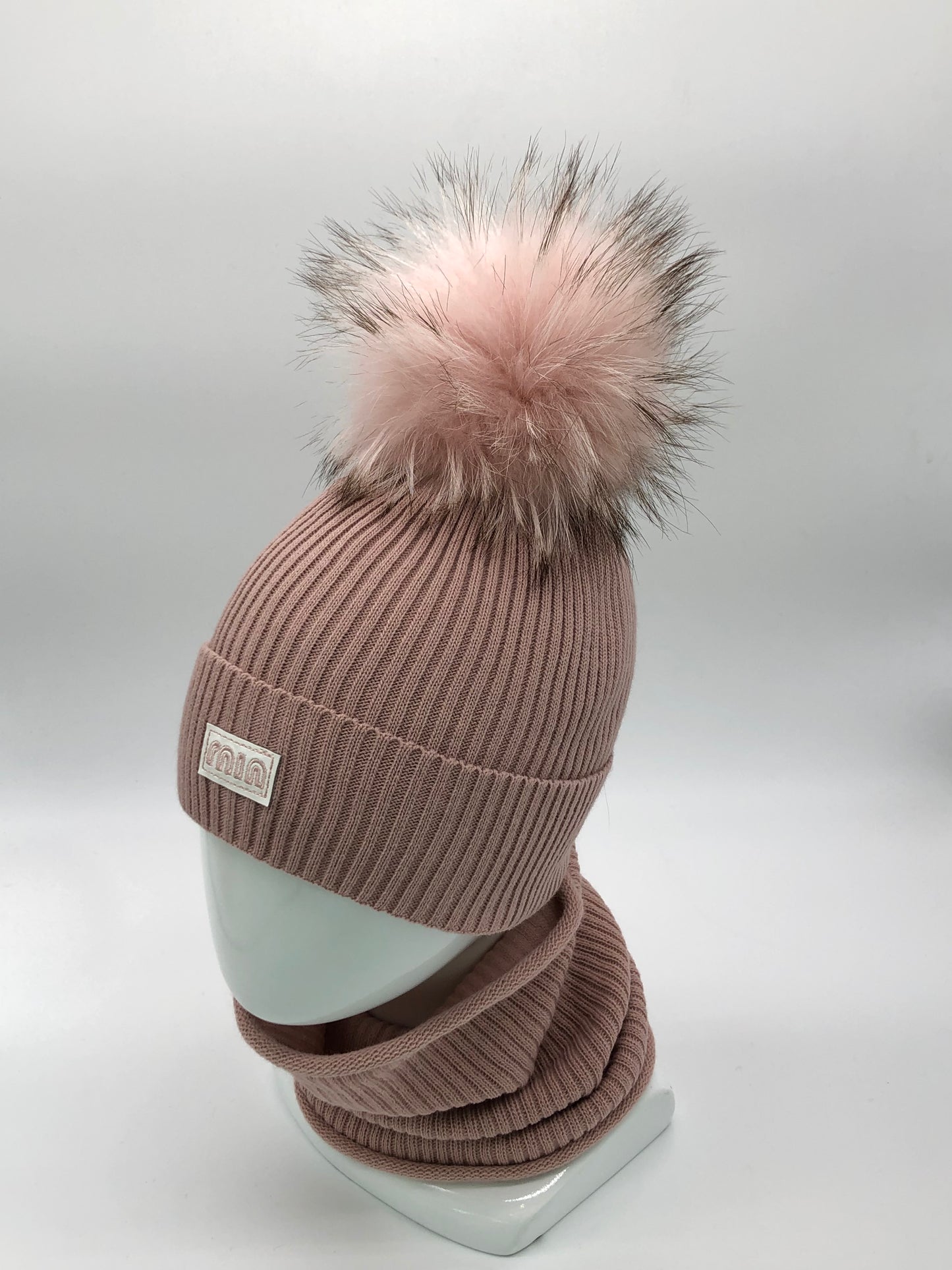 Mädchen-Set mit Schal (25 / WP58KPE)