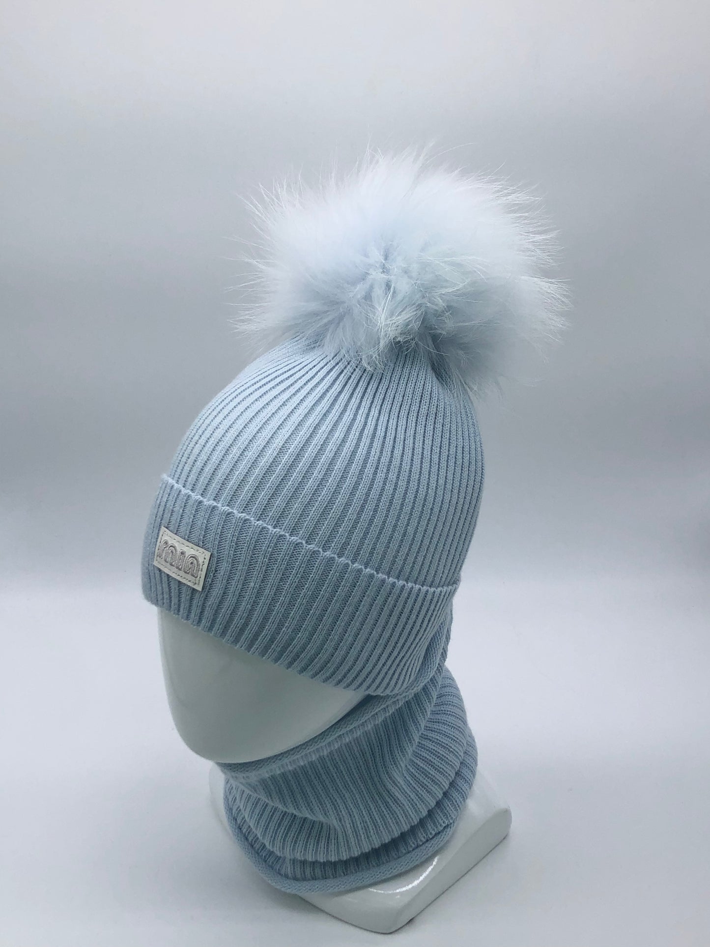 Mädchen-Set mit Schal (25 / WP58KPE)