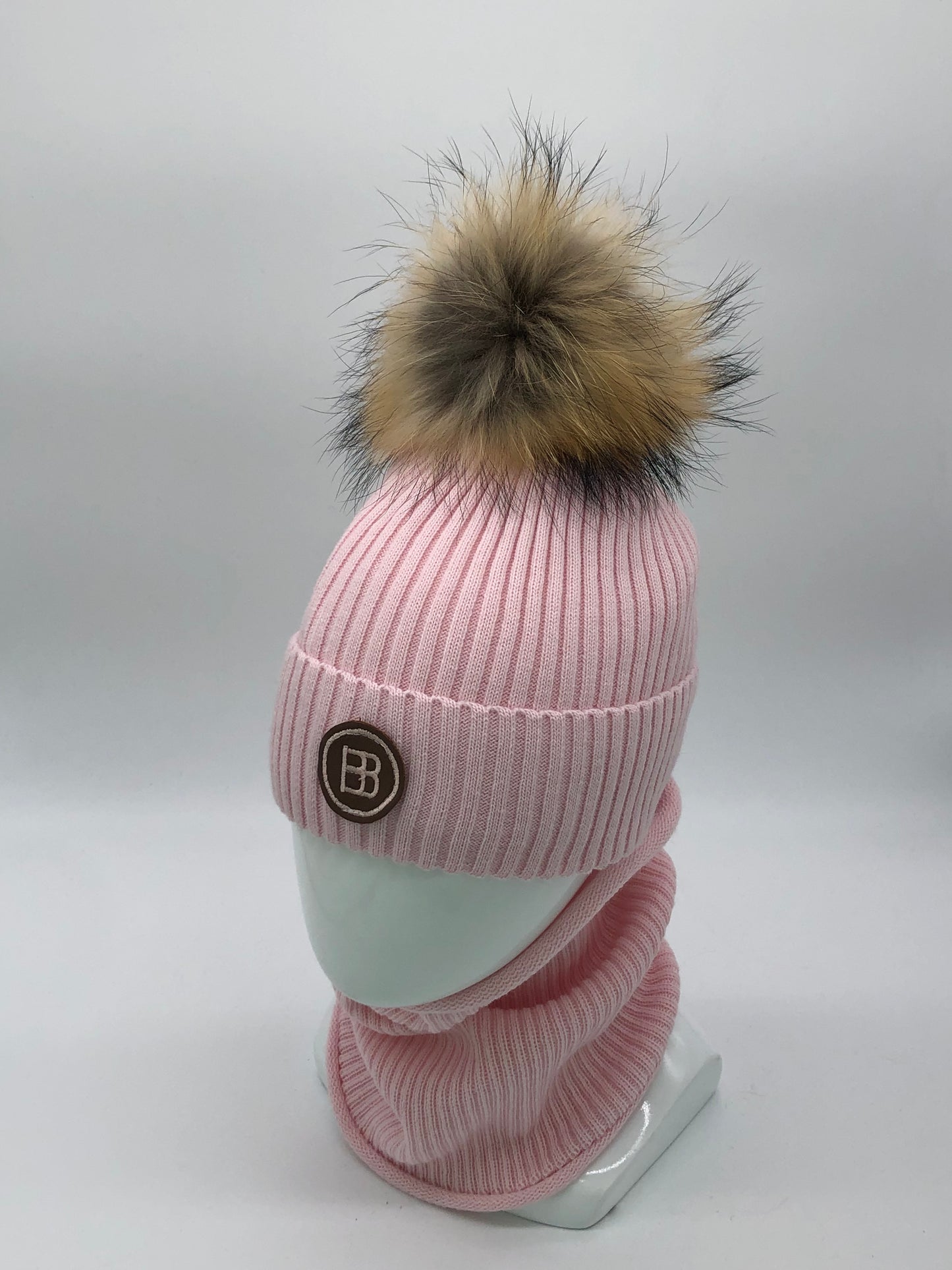 Komplet dla dziewczynki z szalikiem (25 / WP76KPE)