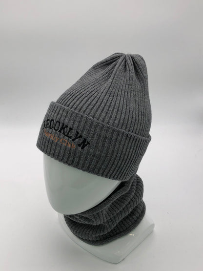 Mütze für Jungen mit Schal (25 / WP18K)