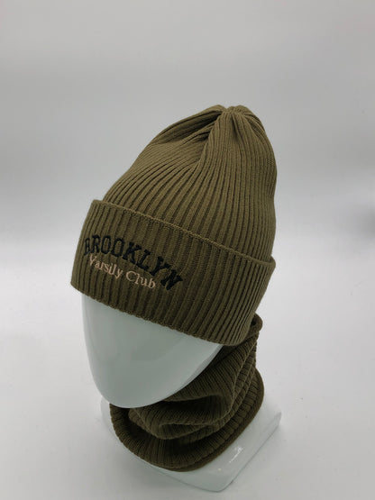 Mütze für Jungen mit Schal (25 / WP18K)