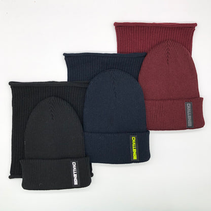 Mütze mit Schal Set für Mädchen (25 / WP19K)