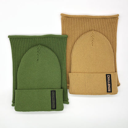 Mütze mit Schal Set für Mädchen (25 / WP19K)